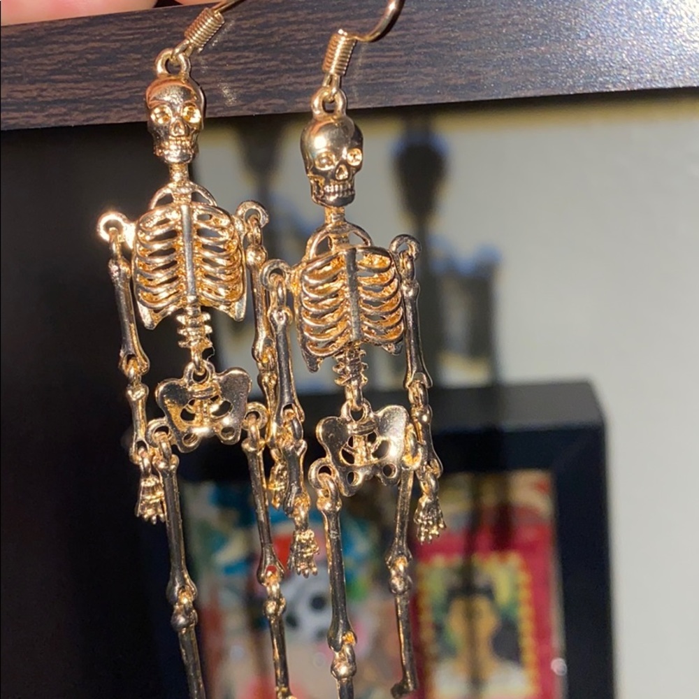 Skeleton Earrings